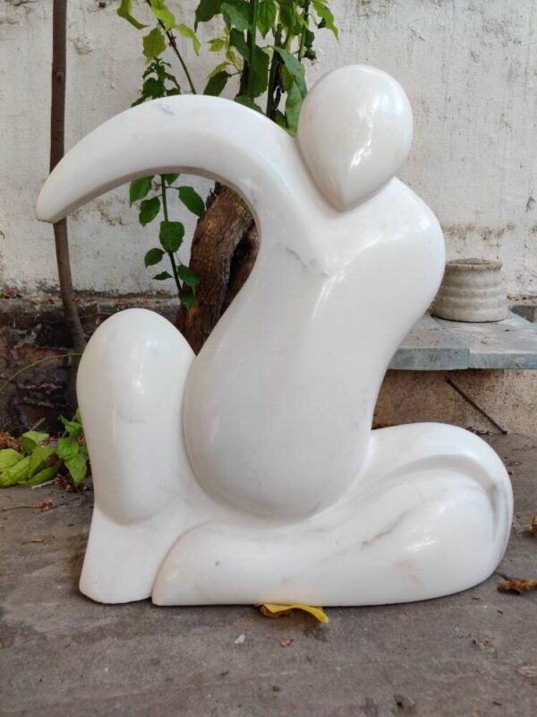 Art object marble sculpture