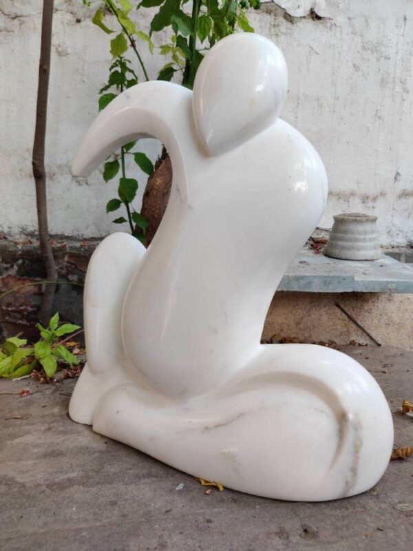 Art object marble sculpture