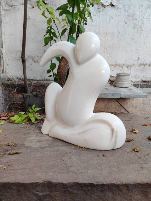 Art object marble sculpture