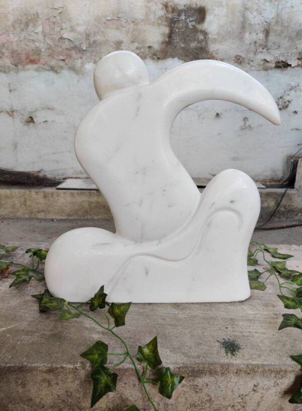 Art object marble sculpture