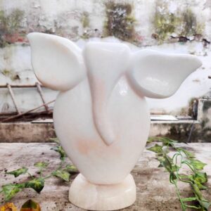 Onyx marble Elephant shaped art object