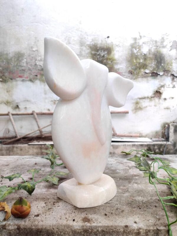 Onyx marble Elephant shaped art object