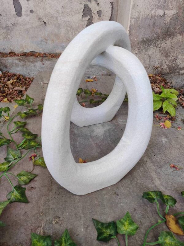 Art object marble sculpture