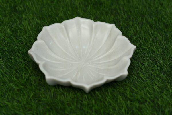 decorative marble flower bowl