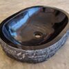 Natural Black Marble counter basin