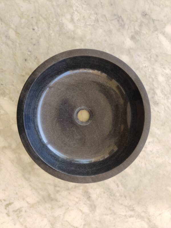 Natural Black Marble counter basin