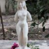 Vintage lady statue