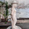 Vintage lady statue