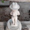 Vintage lady statue