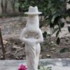 Vintage lady statue