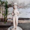 Vintage lady statue