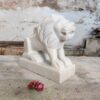 Decorative lion handmade statue