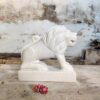 Decorative lion handmade statue