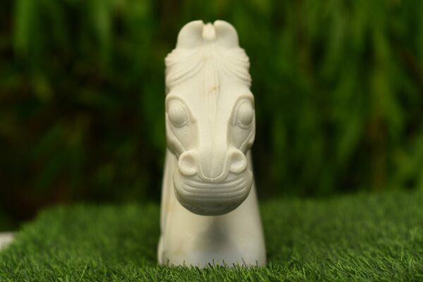 Handmade Solid Marble Horse Sculpture figurine