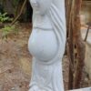 Vintage Marble Buddha Statue