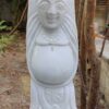 Vintage Marble Buddha Statue