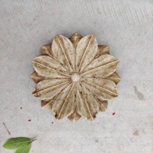 Stone Patina Flower Bowl