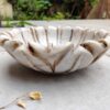 Stone Patina Flower Bowl