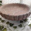 Natural matte finish vintage bowl