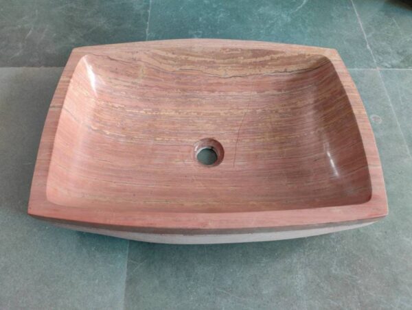 Natural Marble counter basin