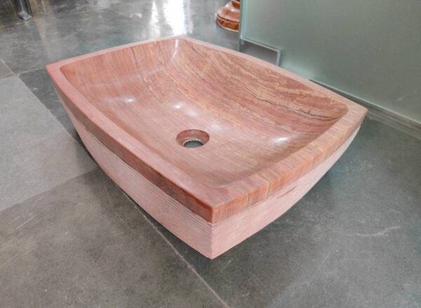 Natural Marble counter basin