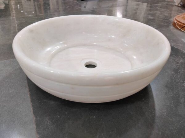 Natural Marble counter basin