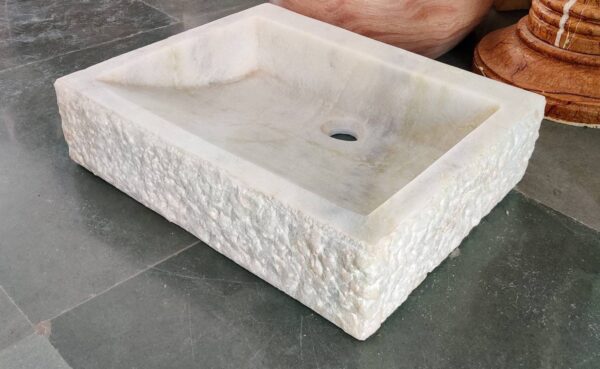 Natural Marble Counter Basin