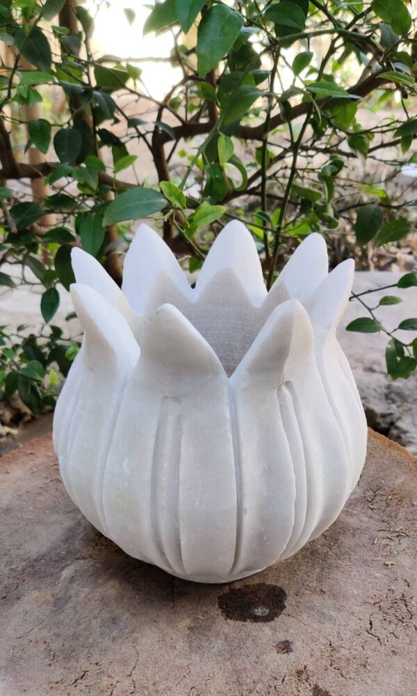 Decorative Marble flower pot