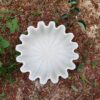 Jumbo Decorative Marble Scallop Bowl