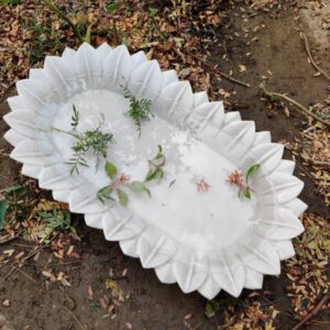 Decorative Marble flower bowl