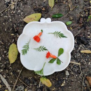 Decorative Marble flower tray