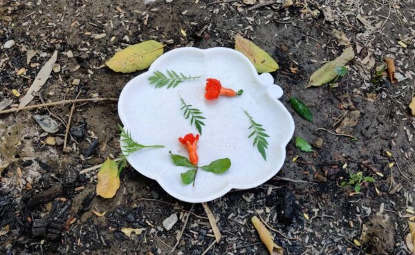 Decorative Marble flower tray