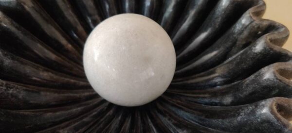 White Marble Polished Ball