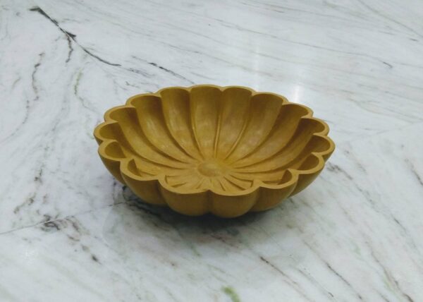 Decorative Marble Flower Bowl