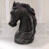 Vintage marble hand carved horse statue