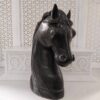 Vintage marble hand carved horse statue