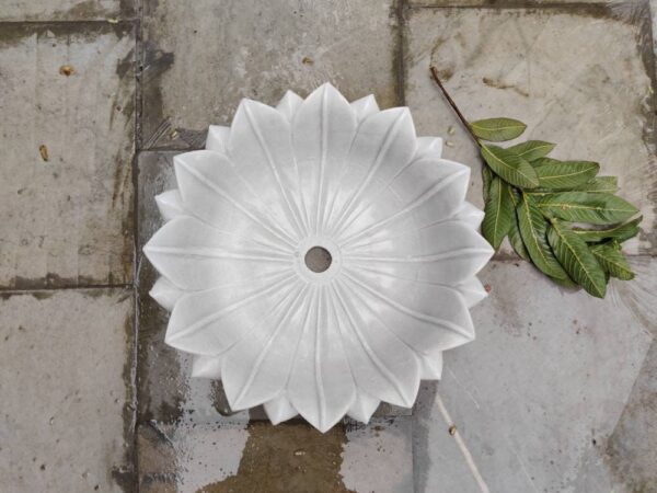 Natural Marble Counter Basin