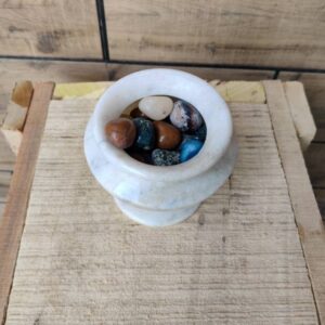 Decorative Marble Flower Bowl