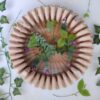 Natural Ruffled Patina Marble Bowl