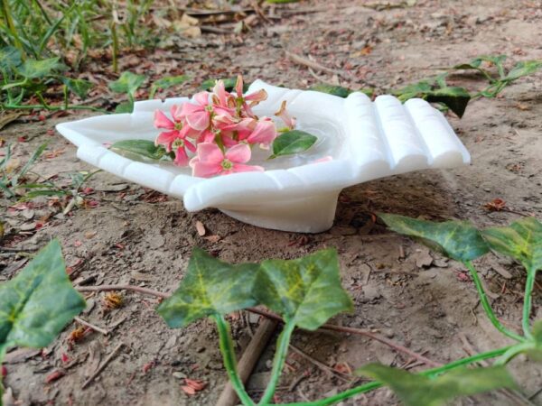 Decorative marble bowl