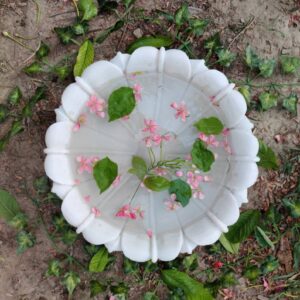 Decorative marble bowl