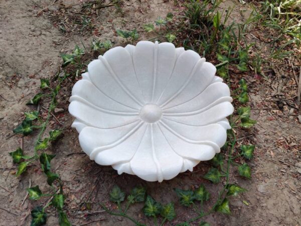 Decorative marble bowl