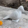 Handcarved marble pigeon bird