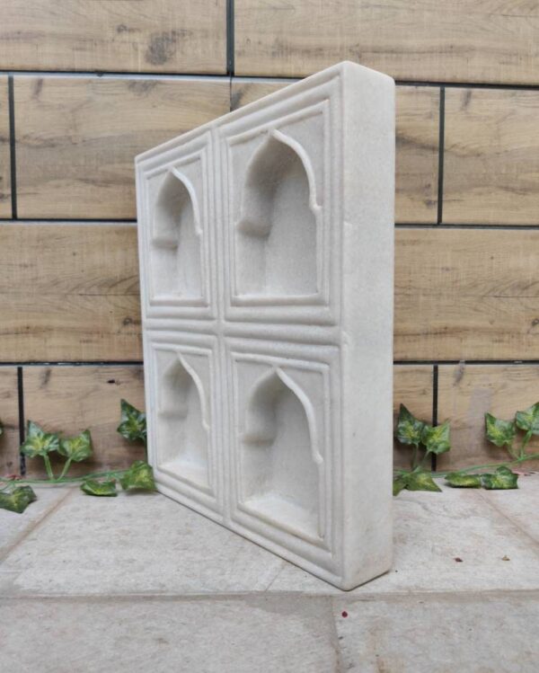 Vintage Marble Shrine Niche