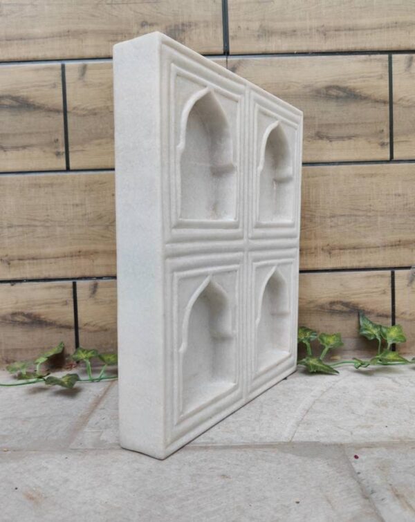 Vintage Marble Shrine Niche