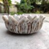 Stone Patina Flower Bowl