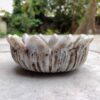 Stone Patina Flower Bowl