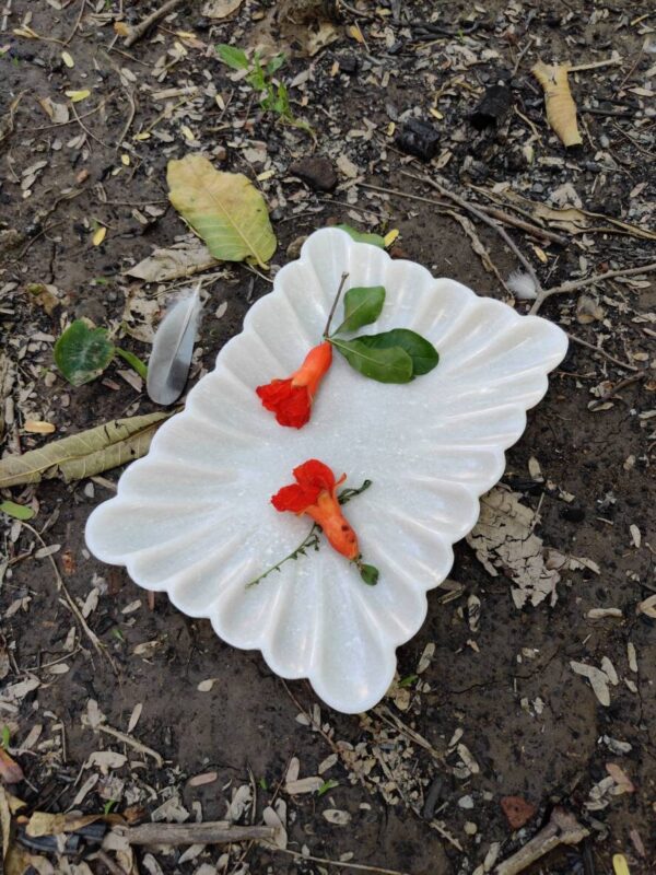 Decorative Marble flower tray