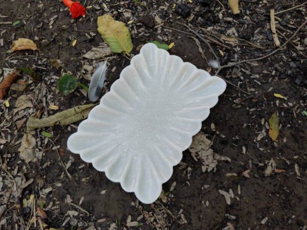 Decorative Marble flower tray