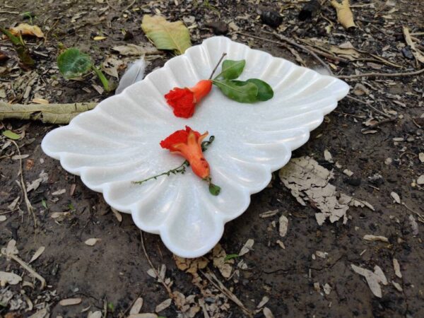 Decorative Marble flower tray